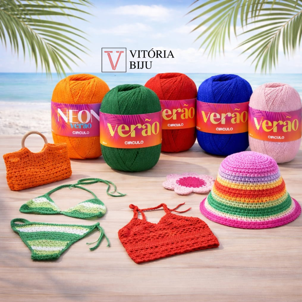 Linha Fio Verão Circulo 150g - 366m Qualidade, leveza e durabilidade! em Oferta na Shopee