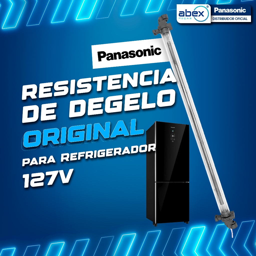 Resistência Degelo Panasonic BT42 BT43 BT46 BT50 BT55 BB51 BB53 BB71 ARAGHDE00021 110v Original
