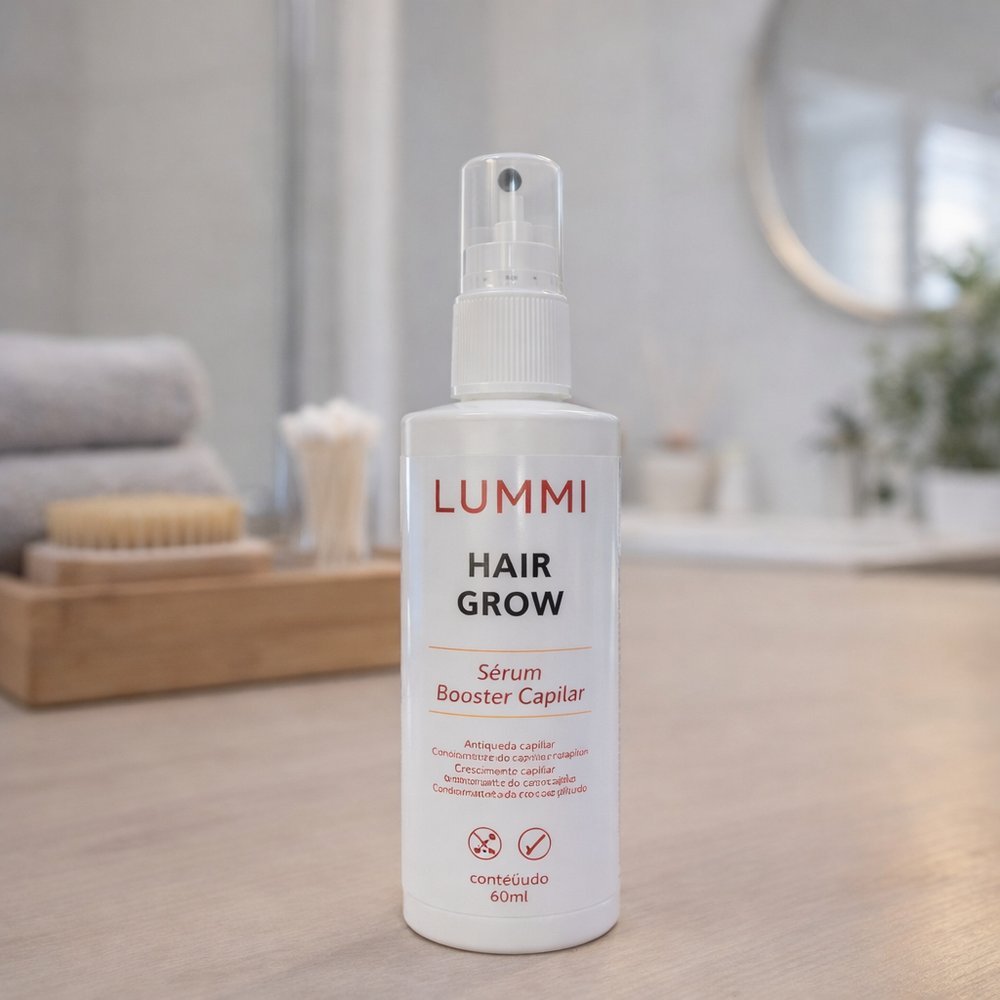 Sérum Capilar Hair Grow 60ml Booster Crescimento Fortalecimento Anti Queda