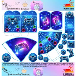 KIT LEMBRANCINHAS GAMES 170 OU 85 ITENS ! ENVIO RAPIDO!!! em Oferta na Shopee