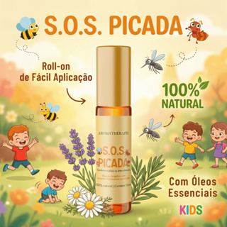 Blend de Óleos Essenciais Alívio Pós Picada Roll-on Kids em Oferta na Shopee