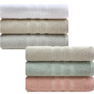 Jogo de Toalha Vanilla Extra Soft em Algodão 3 Peças Banho Buddemeyer em Oferta na Shopee