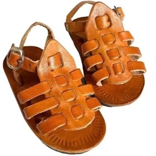 Sandália Chinelo Percata bebê infantil Criança menino menina Nordestino tradicional unissex Couro em Oferta na Shopee
