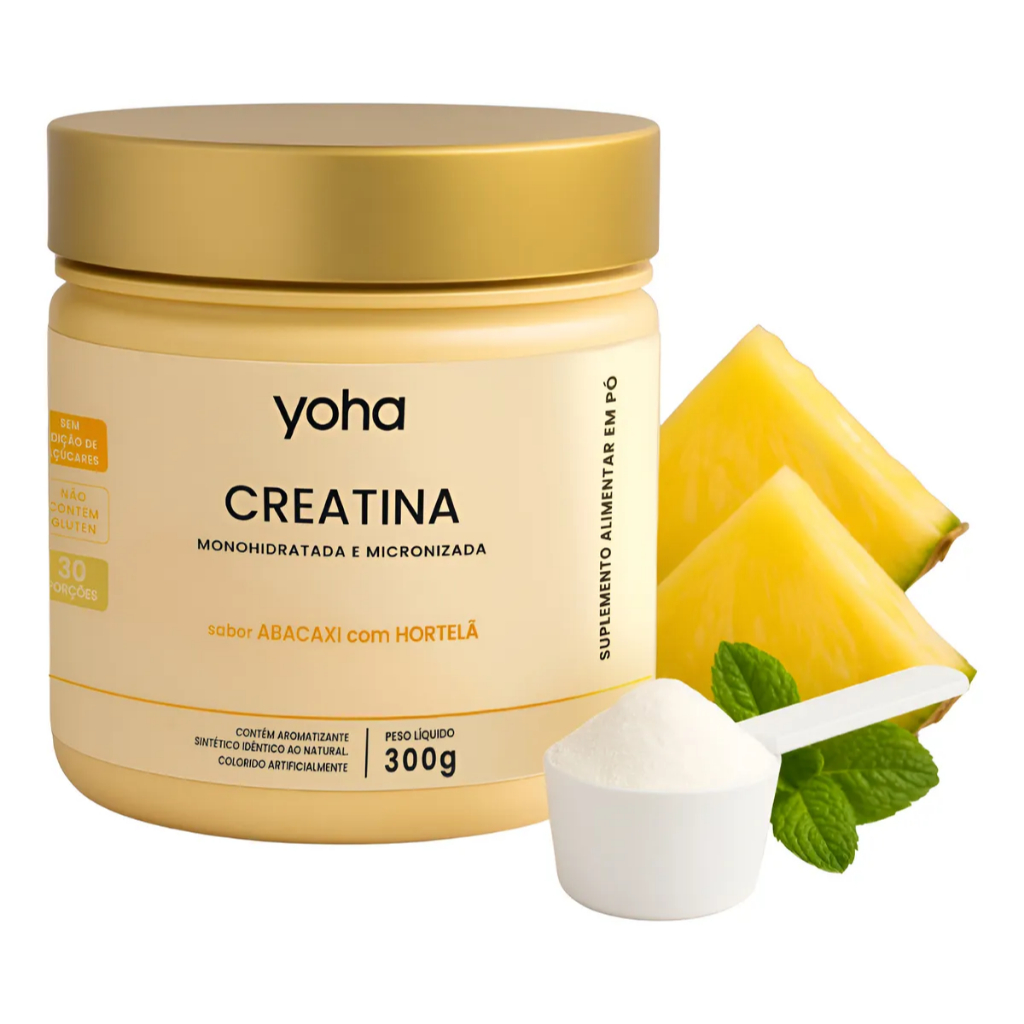 Creatina Gourmet 300g Sabores - Yoha em Oferta na Shopee