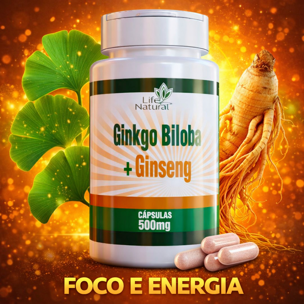 G. B. + Ginseng Premium Fórmula 100% Original       –      Suplemento Alimentar 120 Cápsulas em Oferta na Shopee