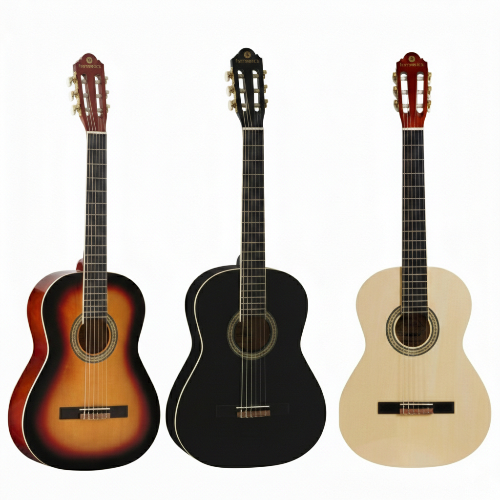 VIOLÃO CLÁSSICO HARMONICS GNA-111 NYLON ACÚSTICO