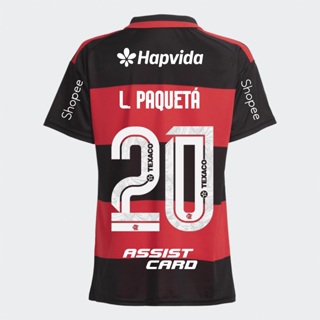 Manto Flamengo Masculina Jogo 1 Adidas 2026 - C/ Kit Patrocínio - L. Paquetá 20 em Oferta na Shopee