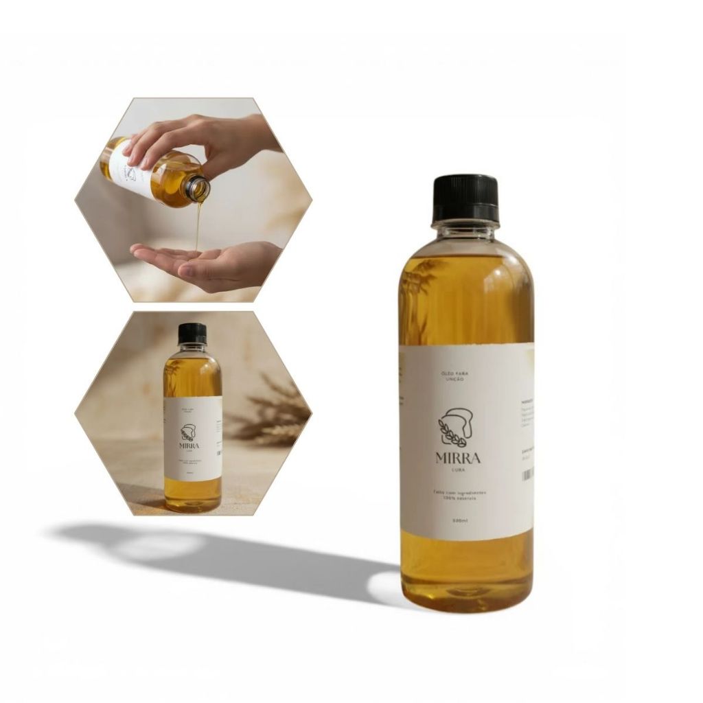 Oleo de uncao MIRRA 500 ml oleo para uncao CHEIRO FORTE