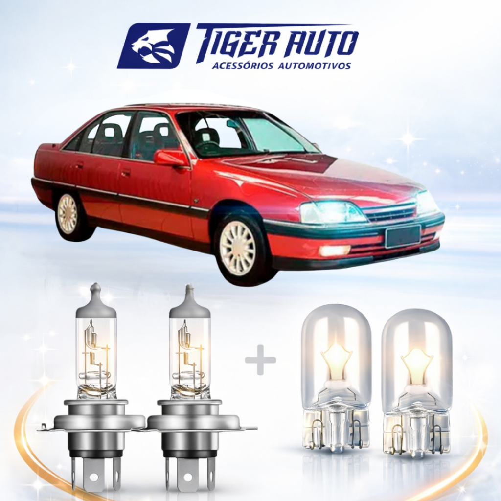 Lampada farol BAIXO / ALTO + LANTERNA CHEVROLET OMEGA 1992/1998