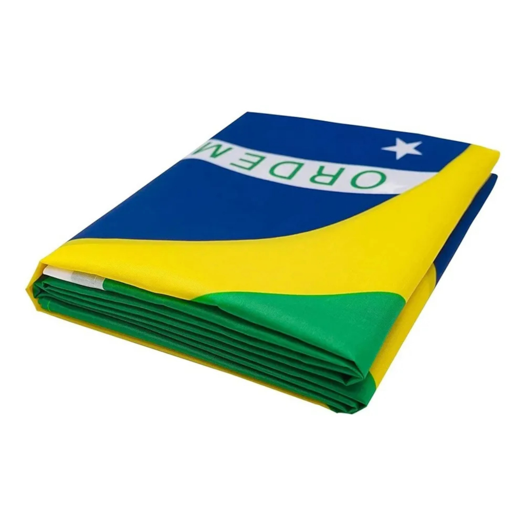 🇧🇷 Bandeira do Brasil Seleção Brasileira – Qualidade, Movimento e Orgulho Nacional 1,40m 🇧🇷
