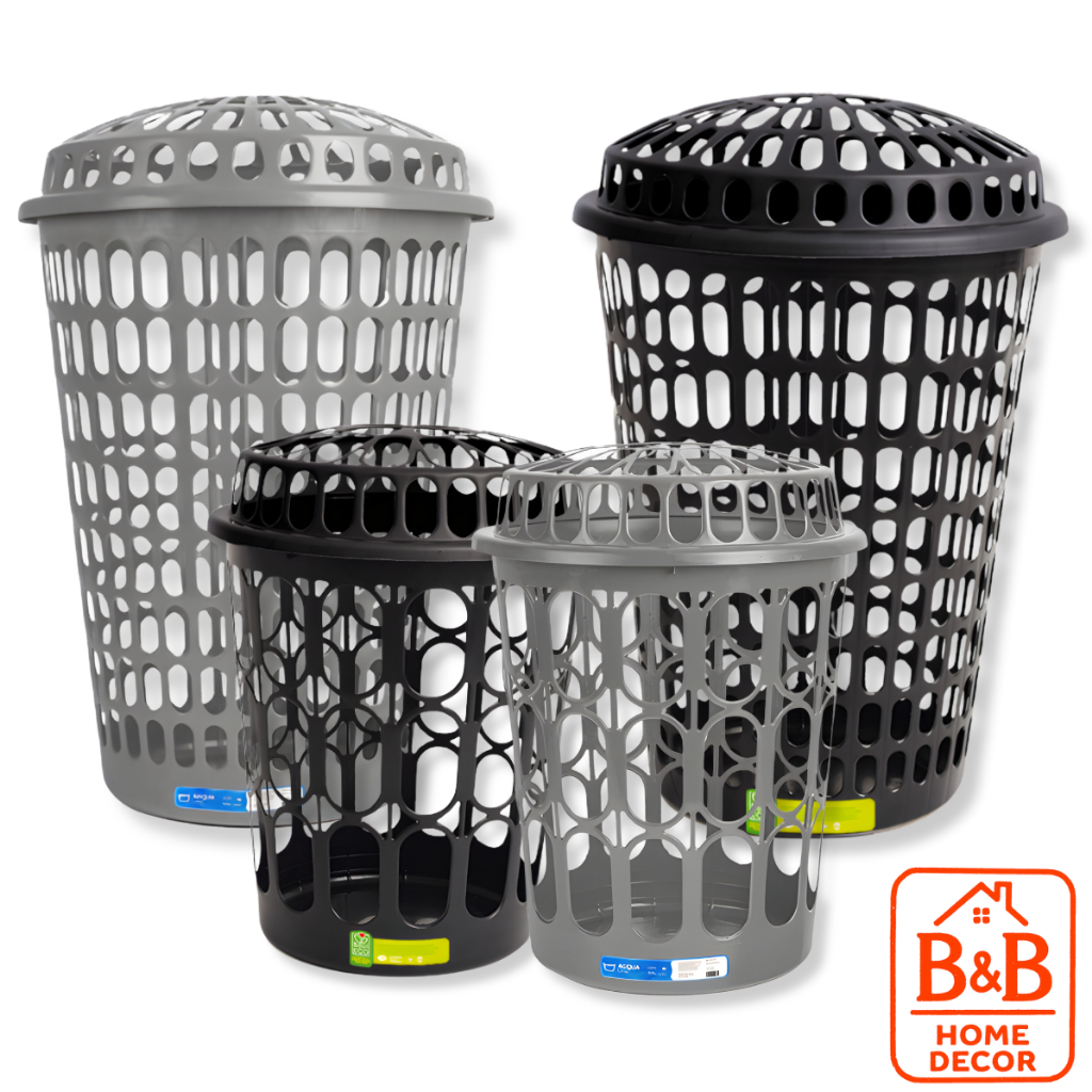 Cesto de Roupas Sujas Organizador com Tampa Design Moderno para Casa Lavanderia e Banheiro