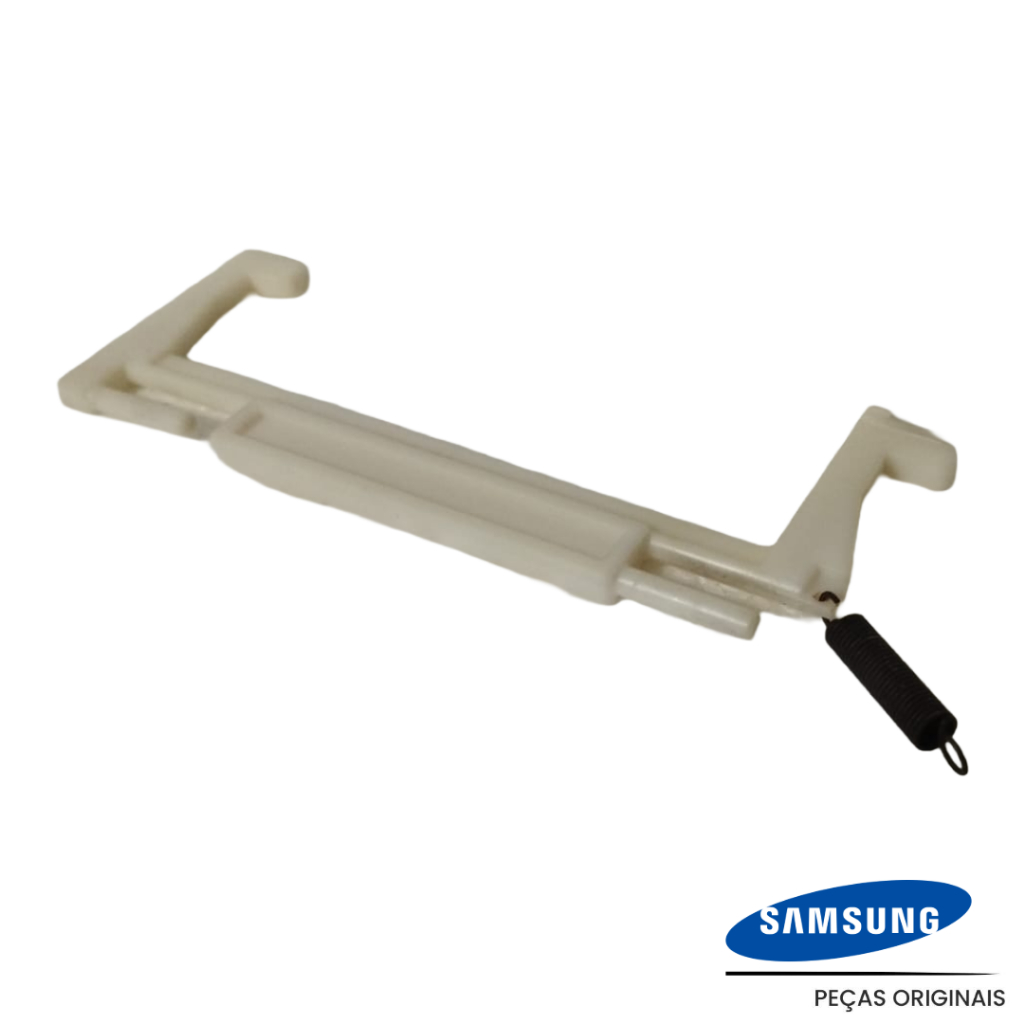 Trava da Porta + Mola Microondas Samsung MW 4720 W Original