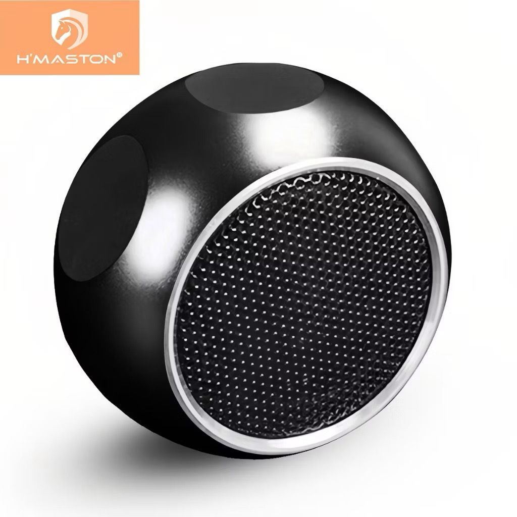 H'maston M10 Mini Caixinha De Som Bluetooth Metal Mini Com Corda