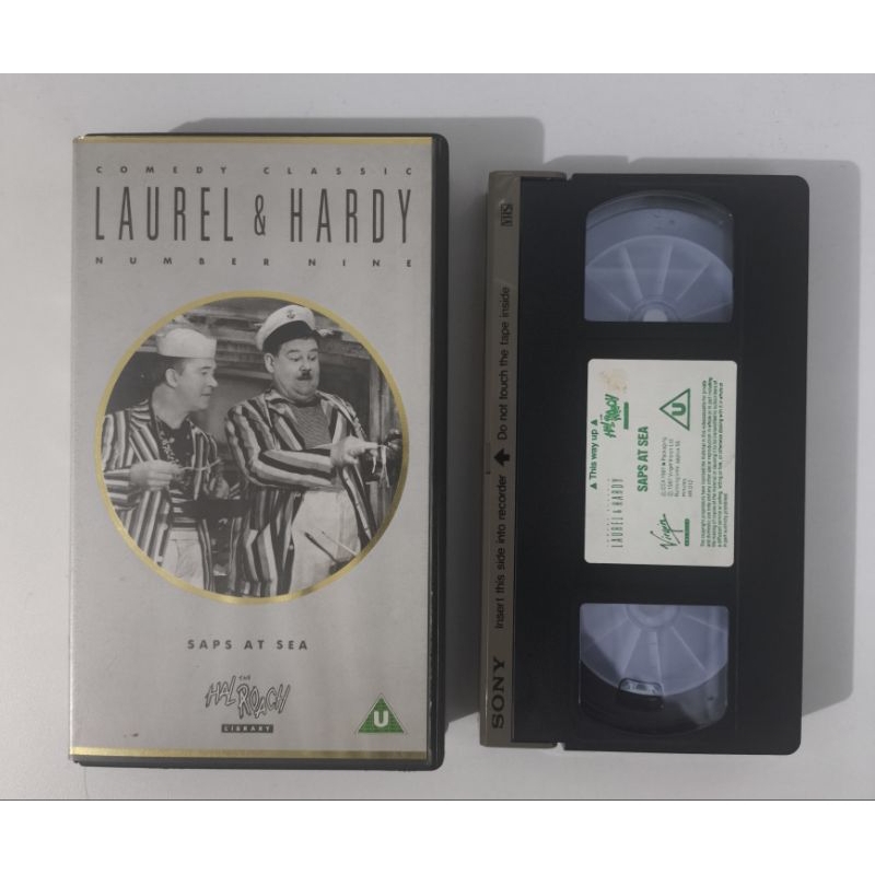 Vhs Filme - Laurel & Hardy - Saps At Sea