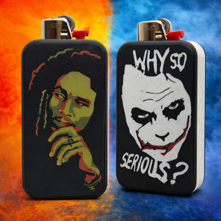 Capa para Isqueiro BIC Maxi Personalizada – Modelo Quadrado