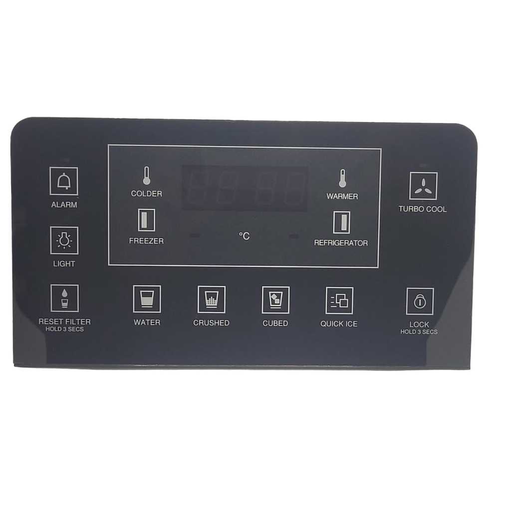 Painel Porta Refrigerador Mabe Com Placa 225D4314G009 RFI712884
