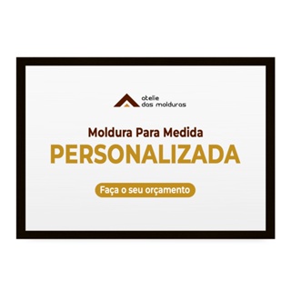 Moldura Sob medida Tamanho Personalizado Quadro Arte Imagem em Oferta na Shopee