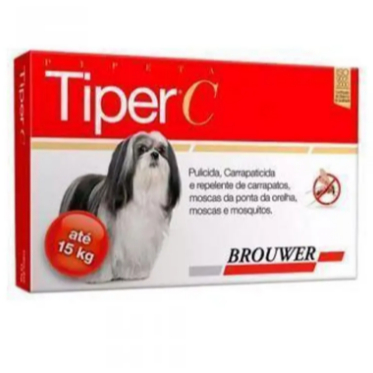 Tiper C Pulgas E Carrapatos  Até 15 Kg