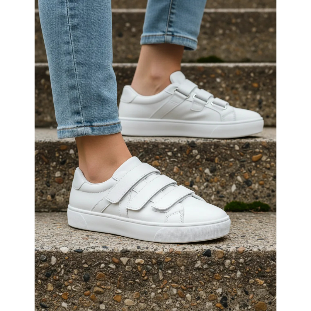 Tênis Feminino Star Fox Fechamento em Velcro Calce Fácil em Oferta na Shopee