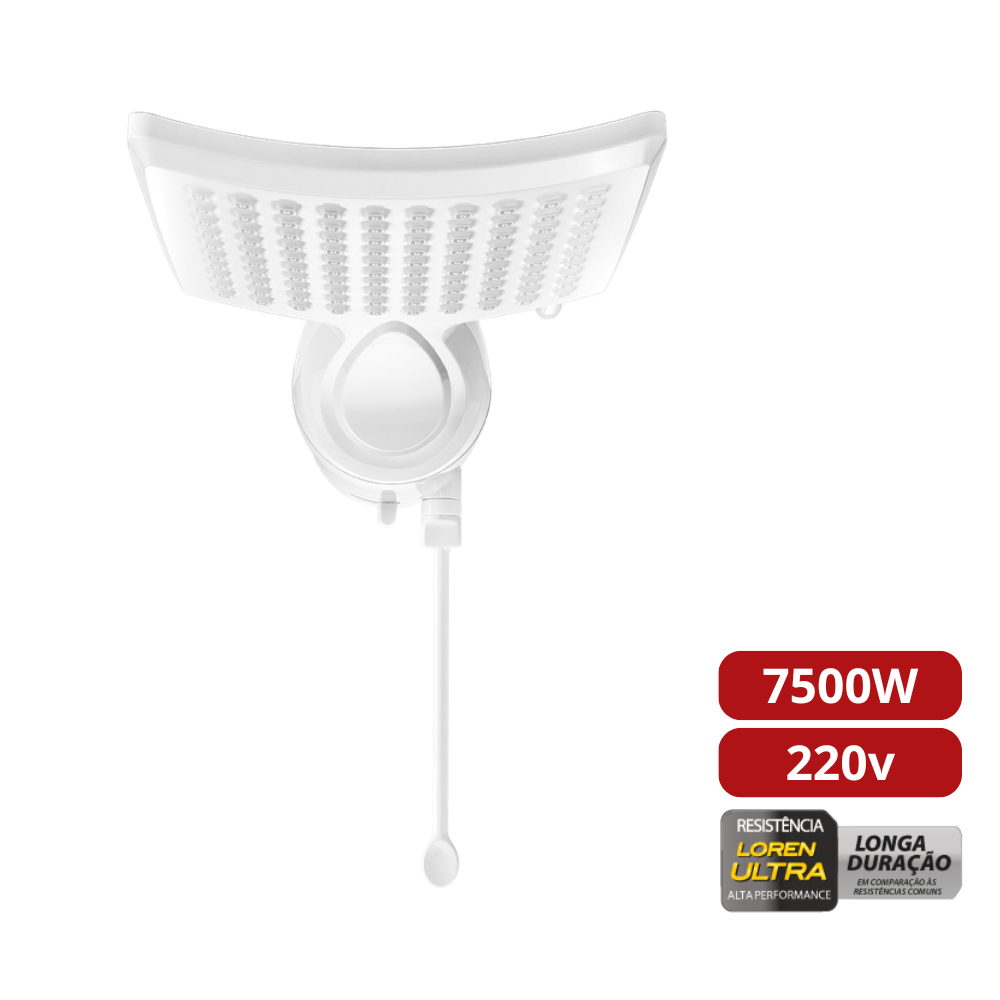 Chuveiro Eletrônico Lorenzetti Loren Shower Ultra 7500W 220V