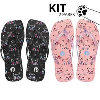 Kit Chinelo Feminino Confortável Leve Macio em Oferta na Shopee