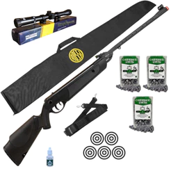 Carabina de Pressão Dione Sport GásRam 55kg Rossi 5,5mm + Escolha Seu Kit