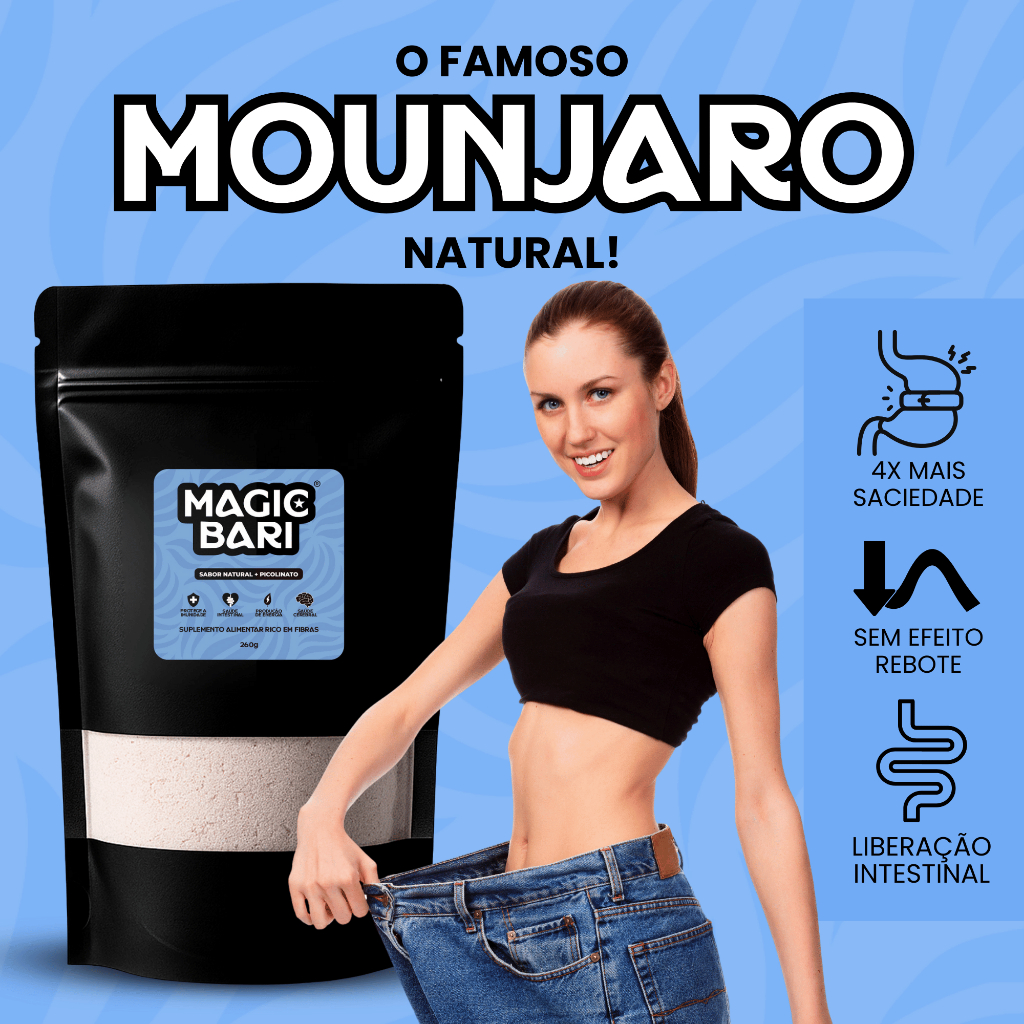 Magic Bari sabor natural + Picolinato 260g em Oferta na Shopee