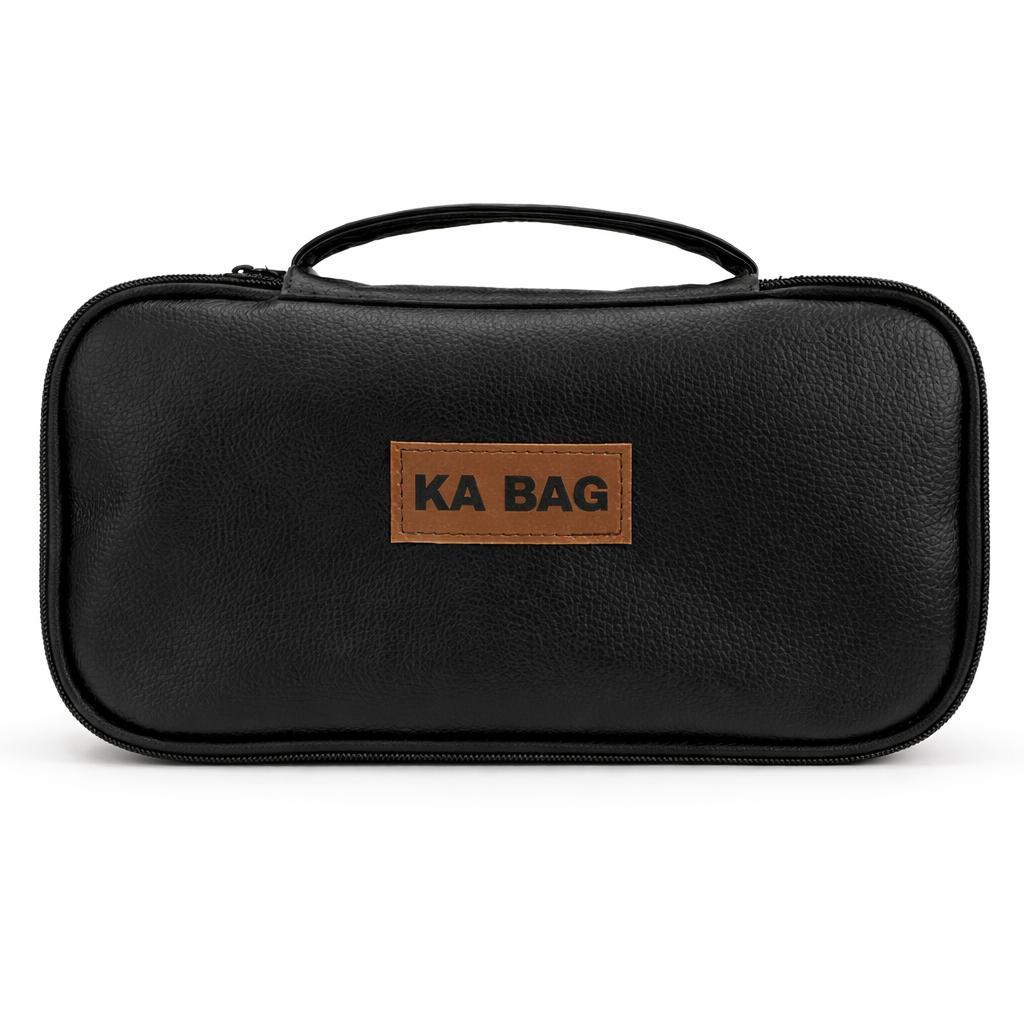 Estojo Estetoscópio Case para Equipamentos médicos Enfermagem em Couro Sintético Impermeável