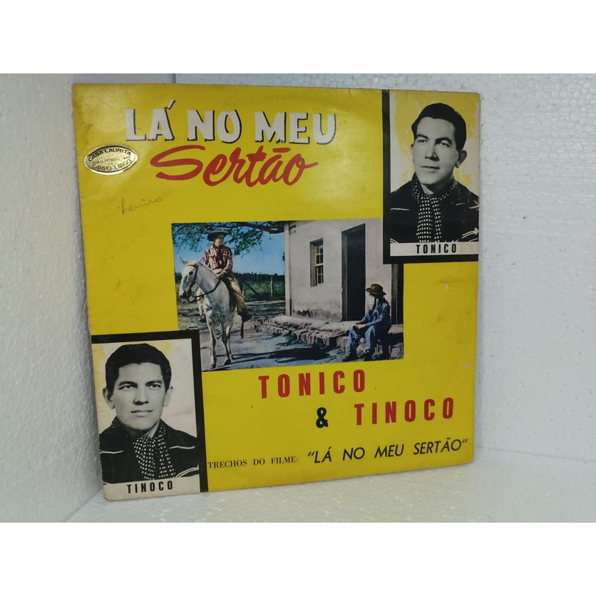 LP Vinil Tonico E Tinoco - Lá No Meu Sertão (1974) Caboclo