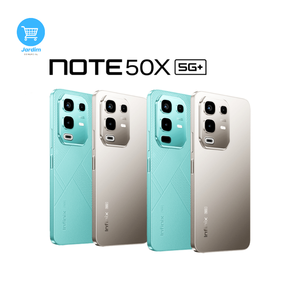 Smartphone Infinix Note 50x 5G 8gb Ram 256gb De Armazenamento, Tela 6,78 Polegadas Hd+ 120hz, Câmera 50mp + Selfie 8mp,