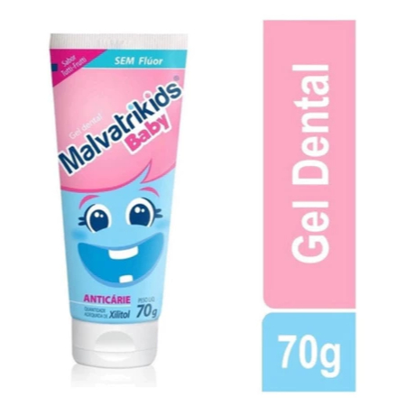 Malvatrikids Creme Dental Baby 70 Gramas