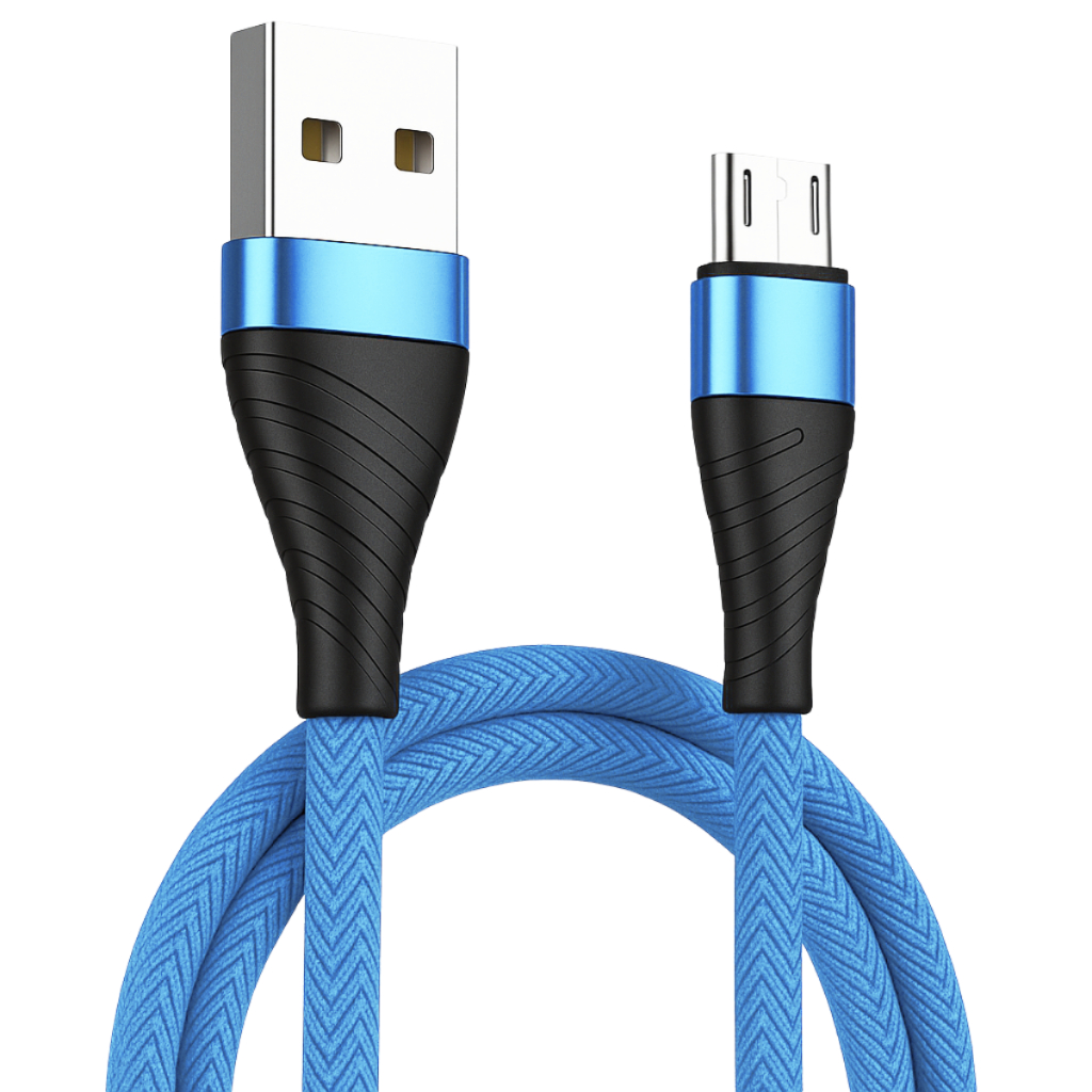 Cabo Carregador USB para Micro-USB V8 3.4A Reforçado Nylon Inova em Oferta na Shopee