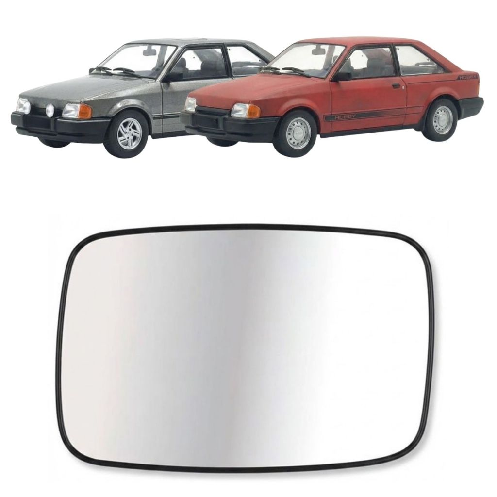 Refil Lente Retrovisor Escort 1987 a 1992 Hobby 1993 a 1996 Sem Base