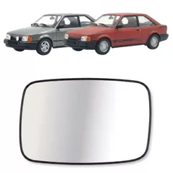 Refil Lente Retrovisor Escort 1987 a 1992 Hobby 1993 a 1996 Sem Base
