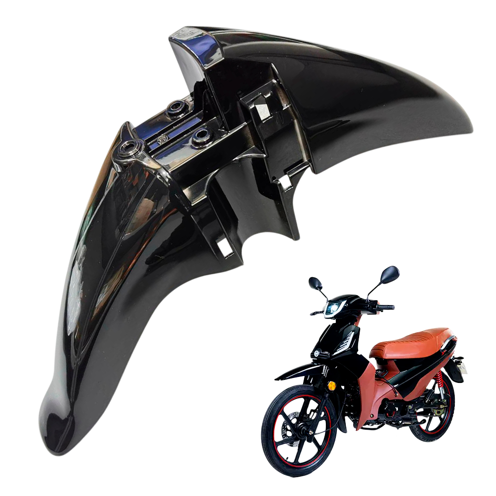 Paralama Dianteiro Shineray Phoenix 50cc Preto 2011 a 2019