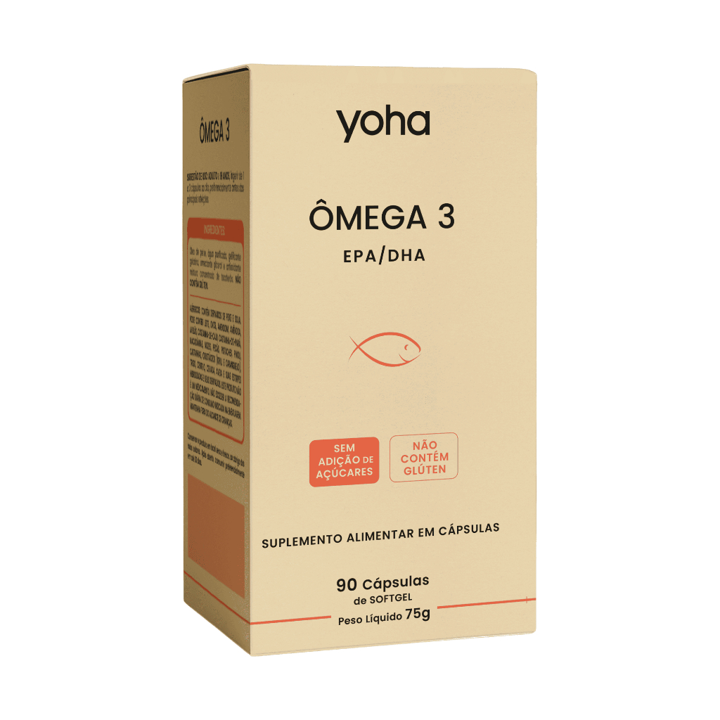 Ômega 3 90 Cápsulas Yoha EPA DHA em Oferta na Shopee