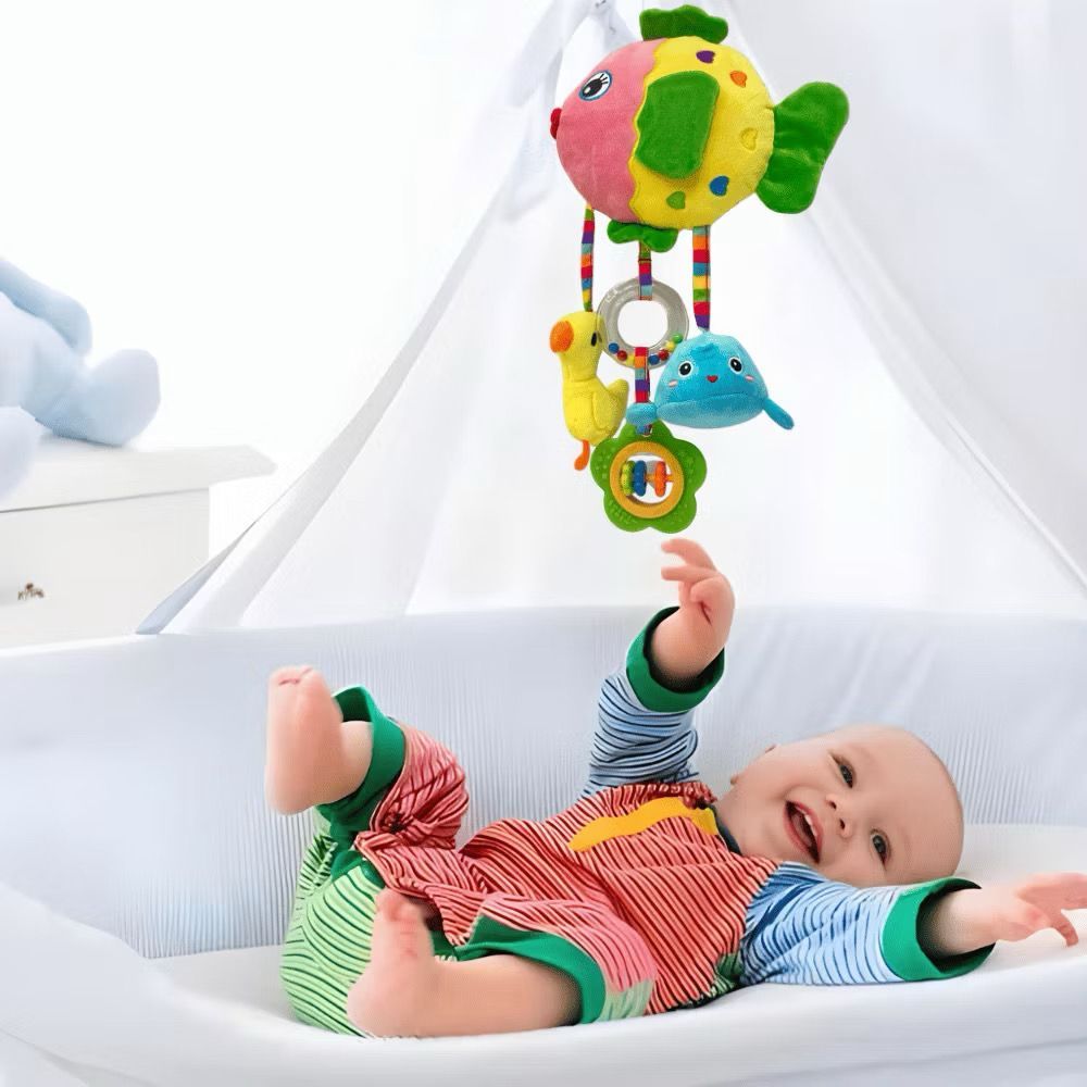 Mobile De Pelúcia Para Berço, Brinquedos De Pelúcia Para Bebê, Brinquedo Infantil, Pelúcia Bebê, Decoração Quarto Bebê