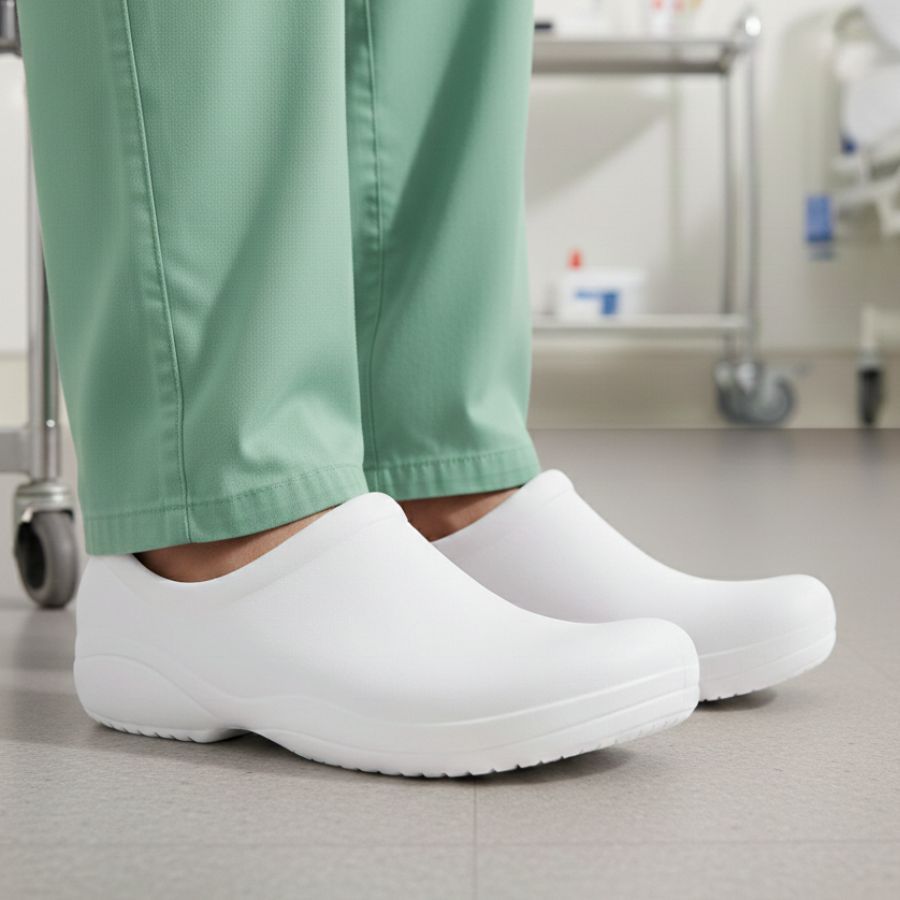Sapato Profissional epi Enfermagem Hospital Cozinha Leve e Confortavel