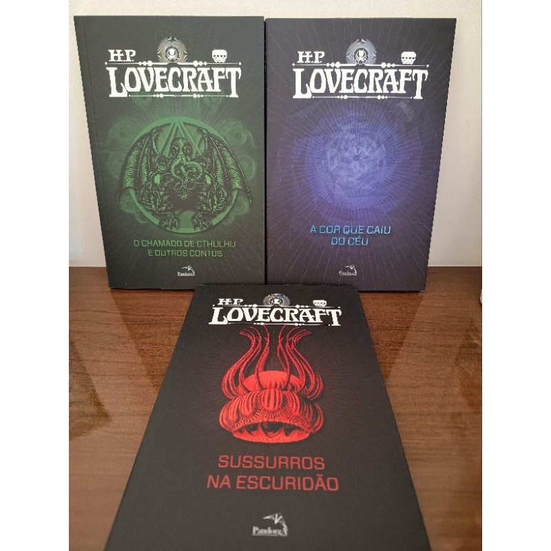 Box Livros HP Lovecraft Os Melhores Contos