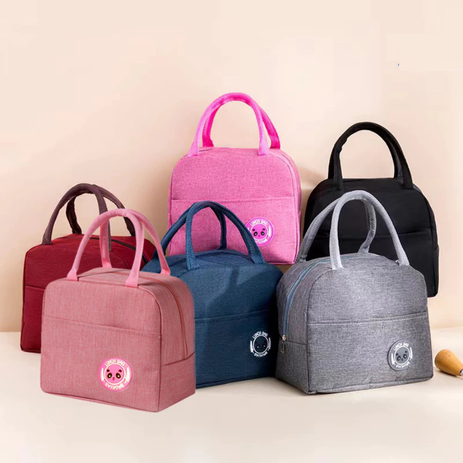 Lancheira Térmica Bolsa Térmica Portátil Marmita Viagem Necessaire Infantil KIT 1 ou 2 unidades