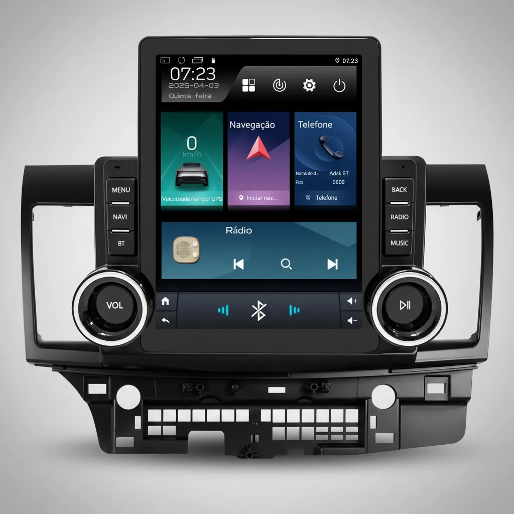 Multimidia Tesla 10 Núcleos Mitsubishi Lancer Android 4gb 64gb Carplay