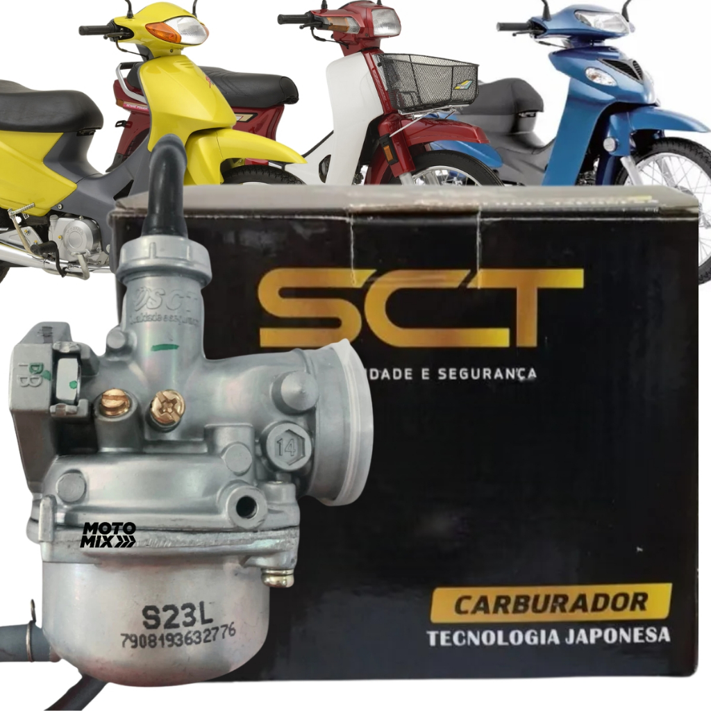 Carburador Completo Biz 100 1998 ATE 2005 / Web 100 / Dream Sct