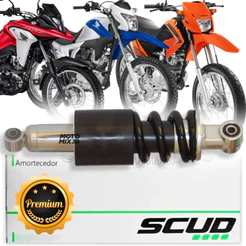 Amortecedor Honda Nxr Bros125 150 160 Xre190 Scud Original