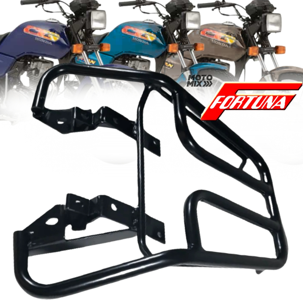 Bagageiro Titan 125 preto 95 96 97 98 99 Fortuna