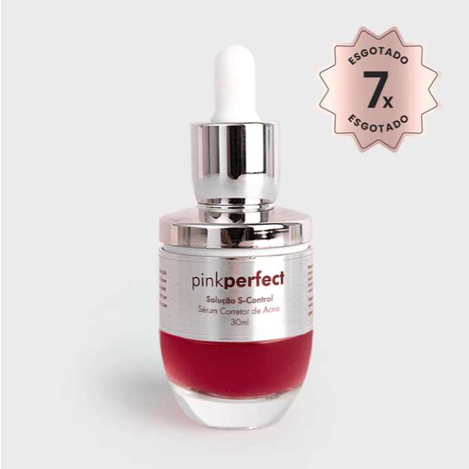 Sérum Facial Antiacne Pinkperfect 30ml S-control Ácido Salicílico Todo Tipo De Pele Dia/noite