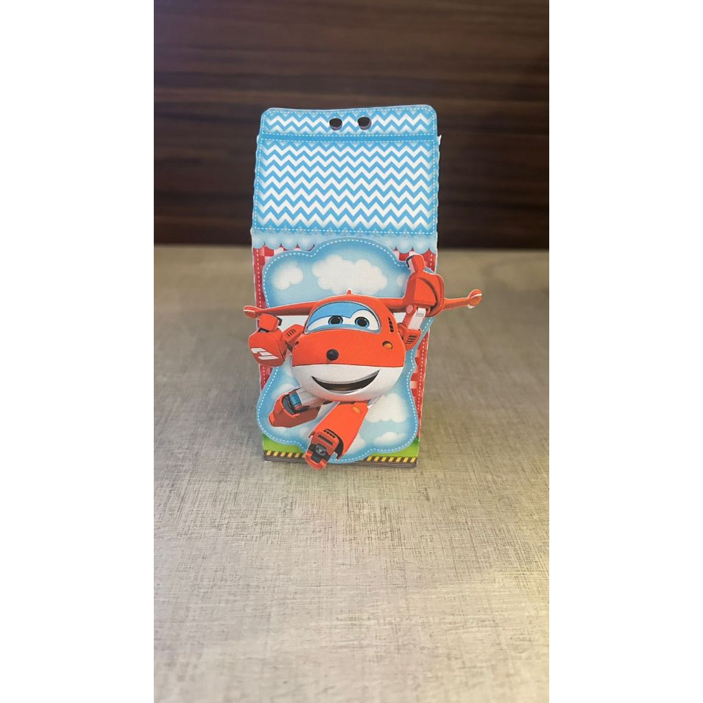 Super Wings- Caixa Milk e Caixa Alça Super Wings