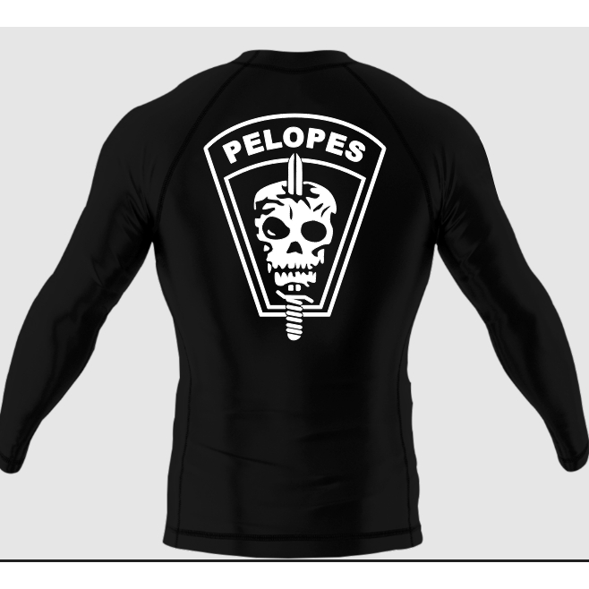 Camiseta Térmica Manga longa  Poliéster com Elastano e 30% UV PELOPES