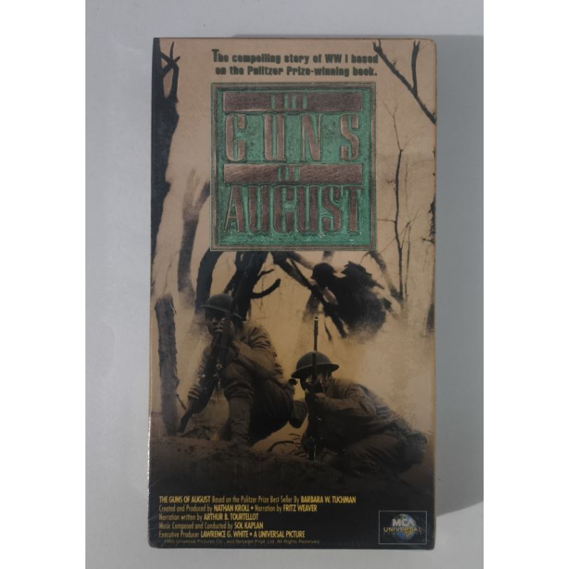 Vhs Filme - The Guns Of August (Lacrado)