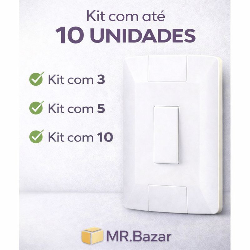 INTERRUPTOR SIMPLES| KIT COM ATÉ 10 UNIDADES TRAMONTINA. em Oferta na Shopee