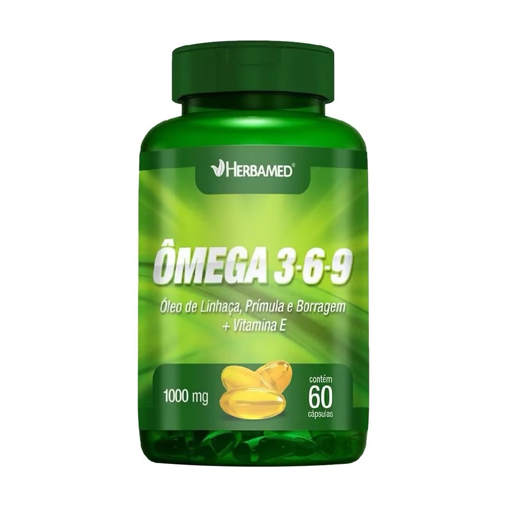 ÔMEGA 3 6 9 1000MG 60 CÁPSULAS em Oferta na Shopee